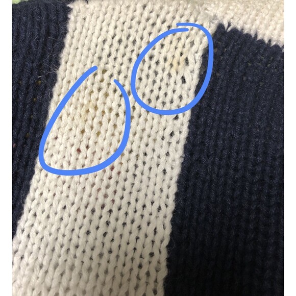 1991 The Eagles Eye Cardigan Sweater Flowers Lipstick Faux Pearls Vintage - Picture 6 of 9